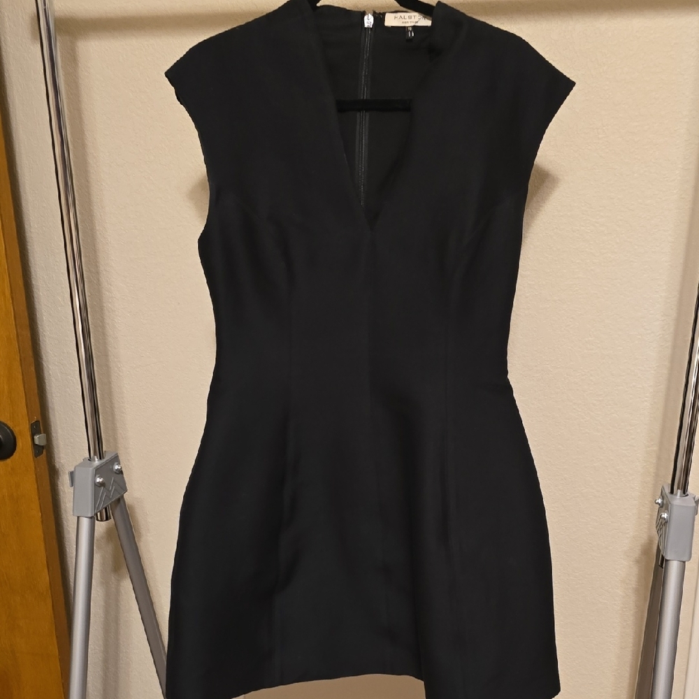 Halton Heritage Classic Black Mini Dress
